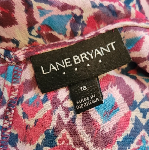 🔥2For$20 Women's LANE BRYANT Colorful Layered Tank Size 18 - Picture 8 of 11
